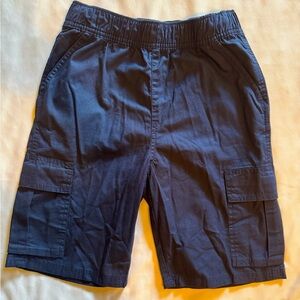 CP Boys Navy Cargo Shorts, size 14.